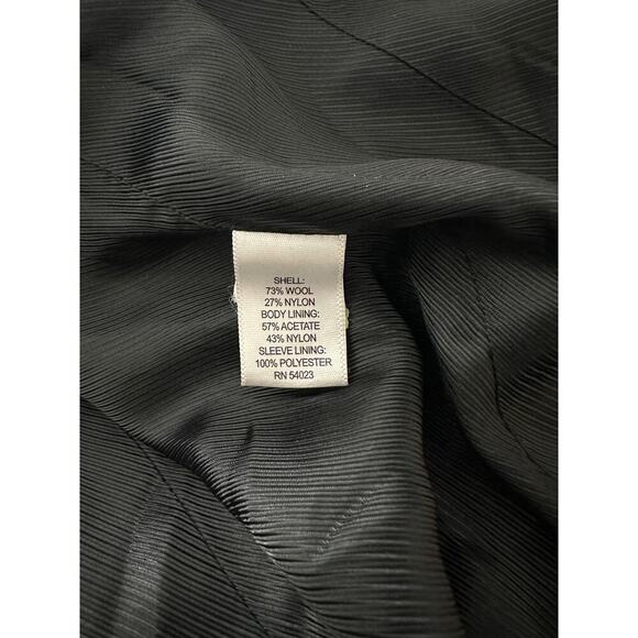 Banana Republic Wool Blend Pea Coat sz XS - Picture 4 of 5